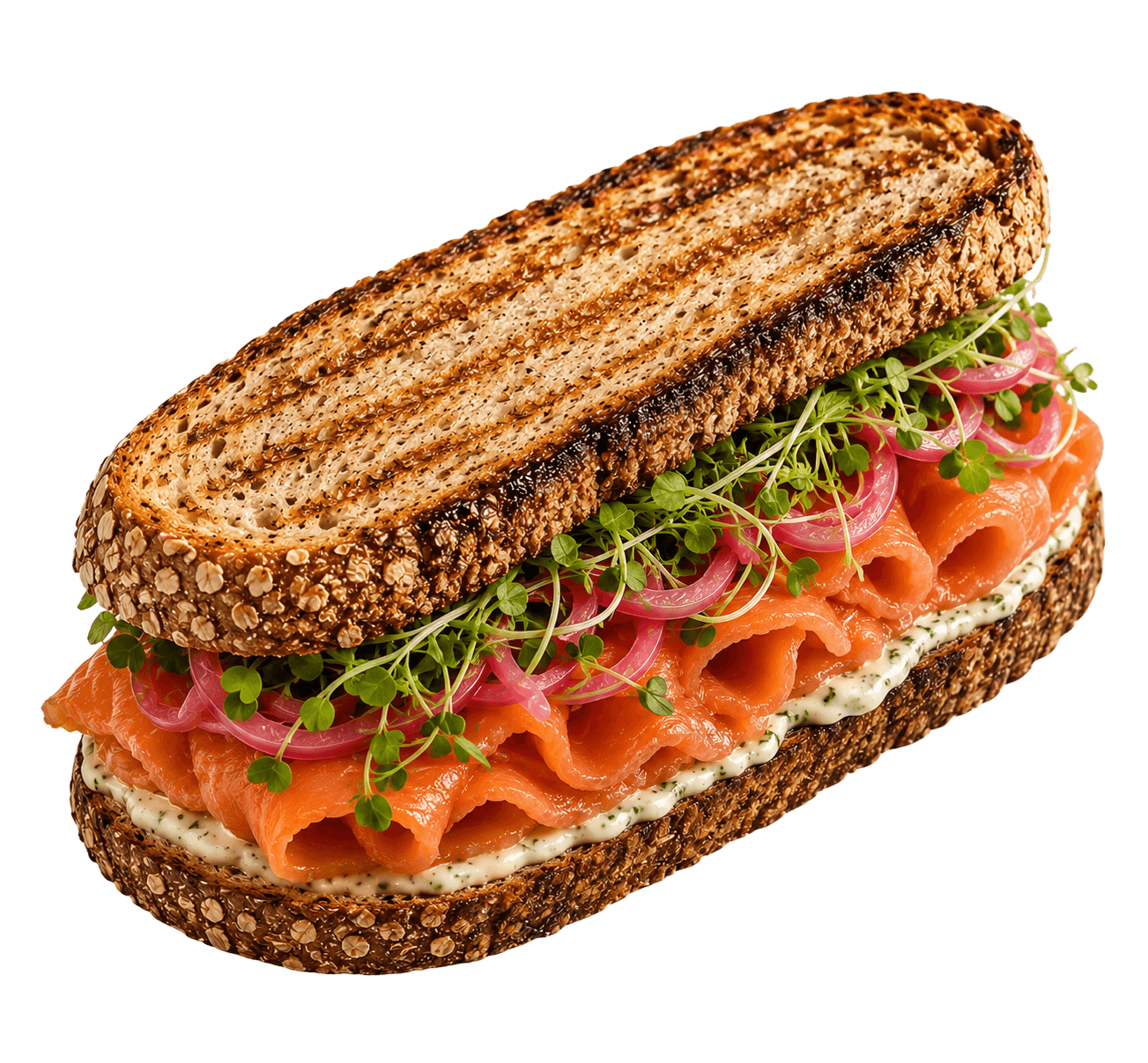 Kærs Sandwich med Koldrøget Laks